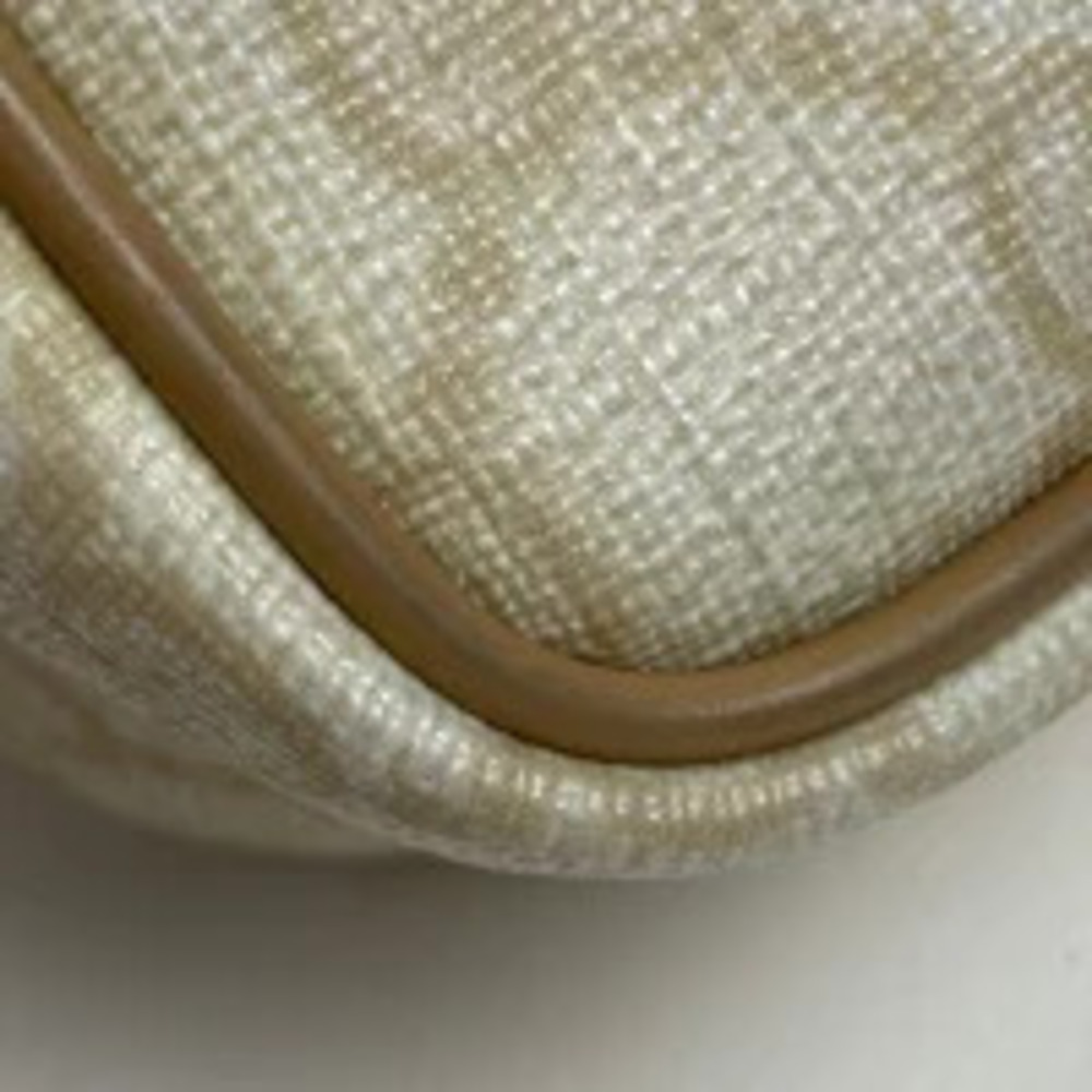 Gucci GG White Bag Shoulder Beige Canvas Supreme White Tan